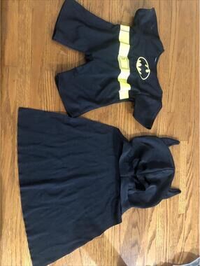 Build-A-Bear Workshop Batman Costume Outfit Set Cape Mask DC Comics Superhero